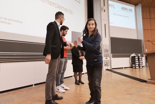 Journée à la découverte des Sciences et Remise attestations pour les enfants du Jura