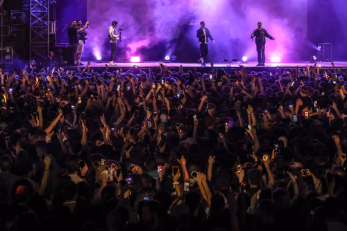 For the 40th year, EPFL campus morph into a humongous music festival!