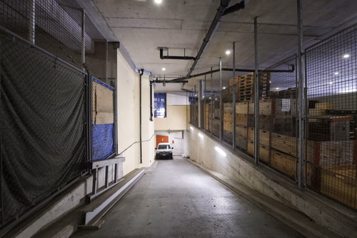 Parking Esplanade, Abris PC, déchèterie