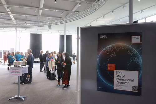 EPFL Day of International Research, co-hosted by International Affairs and the Research Office’s International funding team.