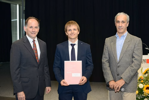 Remise des masters en informatique et systèmes de communication, le 1 octobre 2016