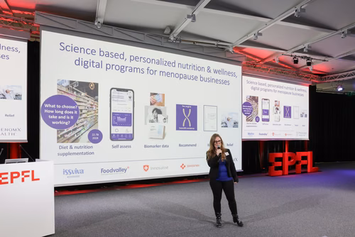 13th edition of the Startup Champions Seed Night 2024 at the Rolex Forum at EPFL.