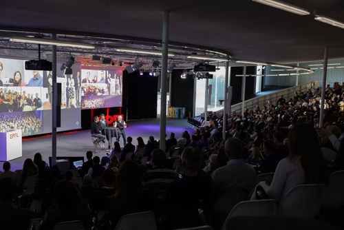 13th edition of the Startup Champions Seed Night 2024 at the Rolex Forum at EPFL.