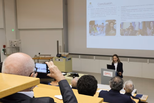 Visit of the Moroccan minister, Dr. Ghita Mezzour.