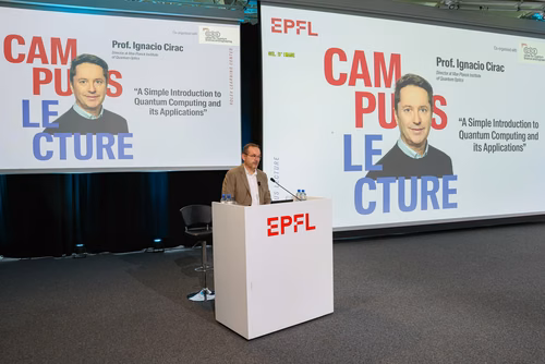 Campus Lecture with Prof. Ignacio Cirac, Director at Max Planck Institute of Quantum Optics