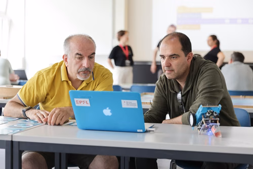 Le Meet up national annuel du Coding club des filles sur le campus de l’EPFL