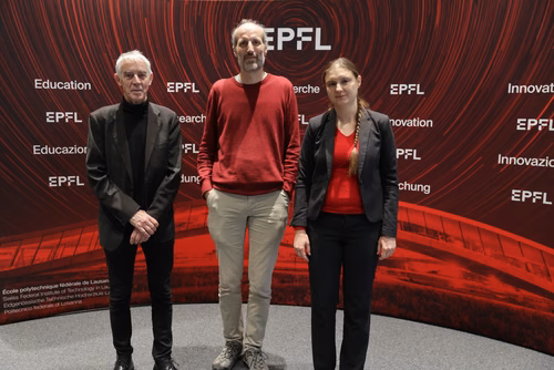 Cérémonie officielle promouvant l'excellence mathématique à l'EPFL, notamment en présence de notre lauréat et notre lauréate du médaille Fields.