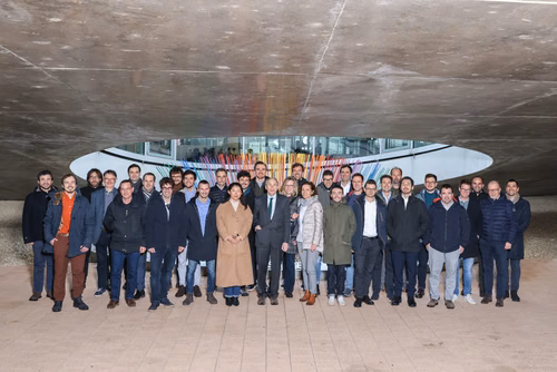 Introduction by Dean Katrin Beyer and Prof. Stephen Foster (President of the International Federation for Structural Concrete, fib). Lecture by Prof. Aurelio Muttoni, conclusion by Prof. Andreas Mortensen (EPFL Associate Vice President for Research).