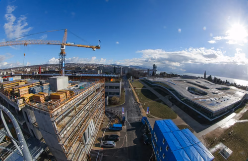 Chantier halles mécaniques