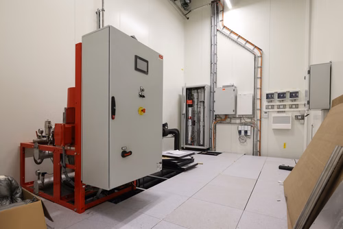 Chantier Centrale de Chauffe-Data Center