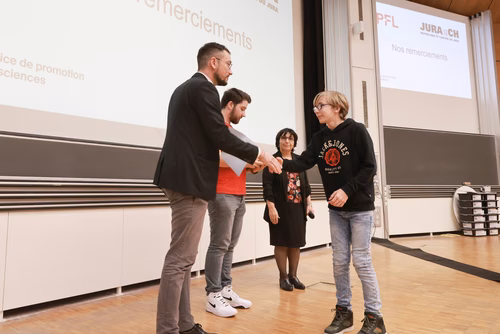Journée à la découverte des Sciences et Remise attestations pour les enfants du Jura