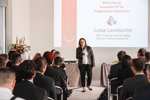 Remise des diplômes EMBA-EPFL
