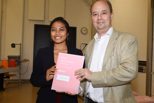 Remise des masters en science et génie des Matériaux