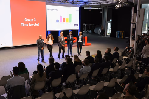 Co-organized by EPFL Alumni, EPFL Vice Presidency for Innovation & venturelab, the Startup Champions Seed Night is an annual startup conference & pitch competition bringing together the most promising entrepreneurs from EPFL and the rest of Switzerland, angel investors, mentors, industry leaders and local researchers and student.