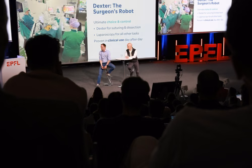 12th edition of the Startup Champions Seed Night 2023 at the Rolex Forum at EPFL