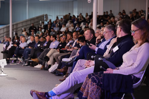 13th edition of the Startup Champions Seed Night 2024 at the Rolex Forum at EPFL.