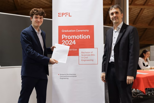 Remise des Bachelors Génie Civil