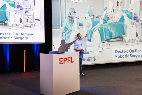 12th edition of the Startup Champions Seed Night 2023 at the Rolex Forum at EPFL