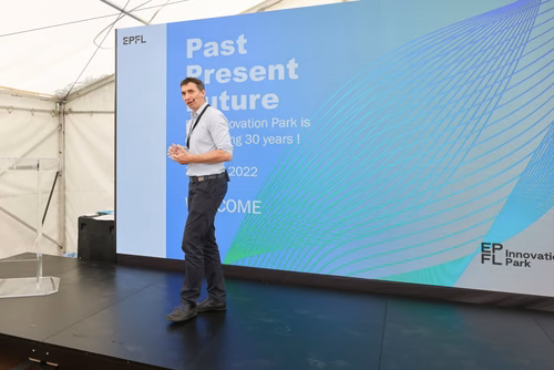 Passé, présent et futur : revivez l’évolution de l’EPFL Innovation Park vers le succès et découvrez notre vision de l’innovation pour les 30 prochaines années.