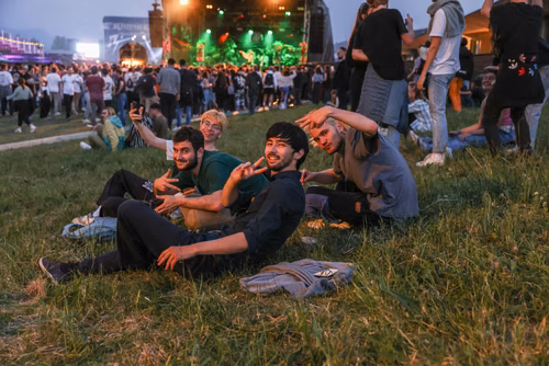 For the 40th year, EPFL campus morph into a humongous music festival!