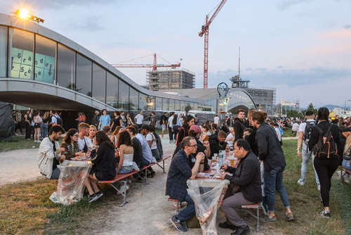 For the 40th year, EPFL campus morph into a humongous music festival!