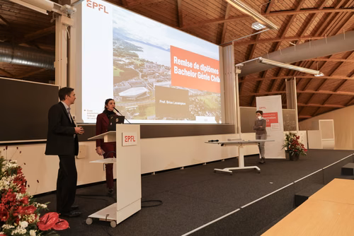 Remise des Bachelors Génie Civil