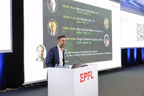 Inauguration of the Bernoulli Center for Fundamental Studies