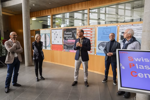 As part of Fusion Week, a global celebration of fusion energy, the Swiss Plasma Center and the Laboratory for Experimental Museology (eM+) are pleased to welcome you to their immersive exhibition: Fusion, beyond Fiction: a journey into the future of energy. 