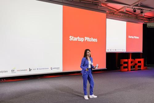 13th edition of the Startup Champions Seed Night 2024 at the Rolex Forum at EPFL.