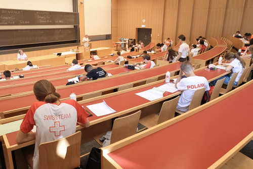The championship of mathematical and logical games is a popular and school competition organised every year in Europe and beyond. Mathematics aficionados of all ages from about twelve countries participate in this competition. The international final, traditionally taking place in Paris, will find its way to Lausanne (EPFL) this year. The FSJM (Swiss Federation of Mathematical Games) has been organising the Swiss part of this championship for now more than 30 years. Final at EPFL Campus