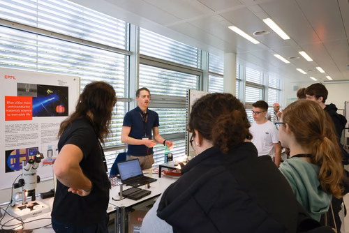 Journée de sensibilisation aux Sciences à Soleure. Organisé par le service de promotion des études 