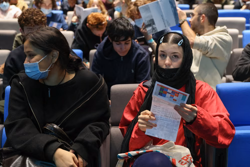 Journée des Gymnasiens accueil et stands 