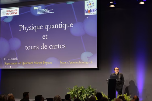 To celebrate 100 years of quantum science and technology, we invite you to discover the strange and fascinating world of quantum physics through hands-on activities, interactive demonstrations, workshops, and engaging talks.
