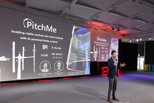 13th edition of the Startup Champions Seed Night 2024 at the Rolex Forum at EPFL.