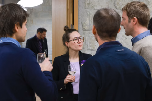Rencontre entre scientifiques et politiciens au Grand Conseil vaudois sur invitation de Mme Séverine Evéquoz, Présidente du Grand-Conseil :