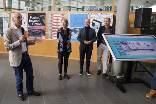 As part of Fusion Week, a global celebration of fusion energy, the Swiss Plasma Center and the Laboratory for Experimental Museology (eM+) are pleased to welcome you to their immersive exhibition: Fusion, beyond Fiction: a journey into the future of energy. 