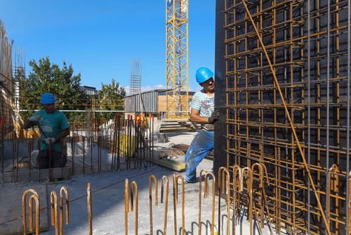 Chantier halles mécaniques