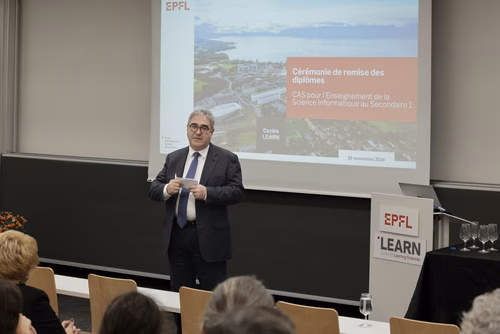 LEARN - remise des certificats du CAS ESIS  2024