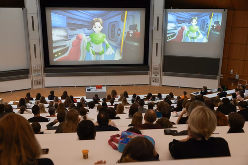 Journée à la découverte des Sciences Remise attestations "Internet & Code pour les filles" Service de la promotion des Sciences de l'EPFL 