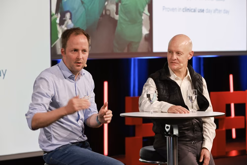 12th edition of the Startup Champions Seed Night 2023 at the Rolex Forum at EPFL