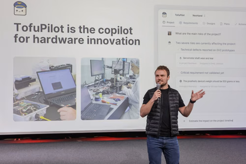 13th edition of the Startup Champions Seed Night 2024 at the Rolex Forum at EPFL.