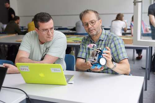 Le Meet up national annuel du Coding club des filles sur le campus de l’EPFL