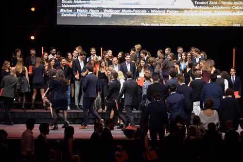 Convocation of the graduating class Architecture