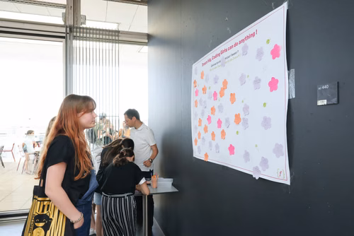 Le tout premier Meet up national du Coding club des filles s'est déroulé sur le campus de l’EPFL à Lausanne.