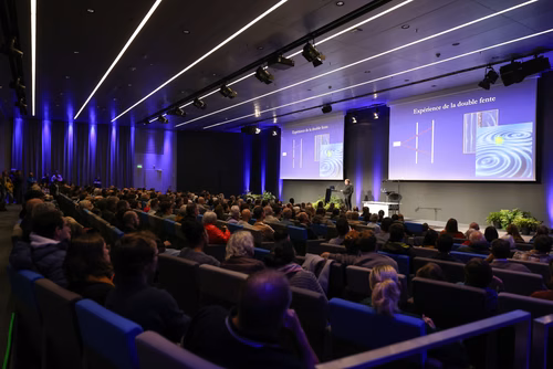 To celebrate 100 years of quantum science and technology, we invite you to discover the strange and fascinating world of quantum physics through hands-on activities, interactive demonstrations, workshops, and engaging talks.