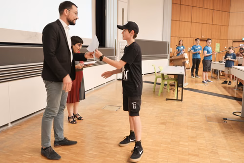 Remises des attestations pour les enfants du Jura 2022