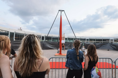 For the 40th year, EPFL campus morph into a humongous music festival!