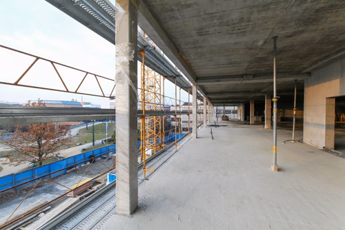 Chantier halles mécaniques
