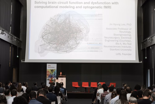 Inaugural event of the newly formed Neuro-X Institute at EPFL.