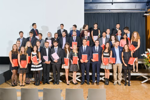 Remise des masters en Ingénierie civile, le 1 octobre 2016